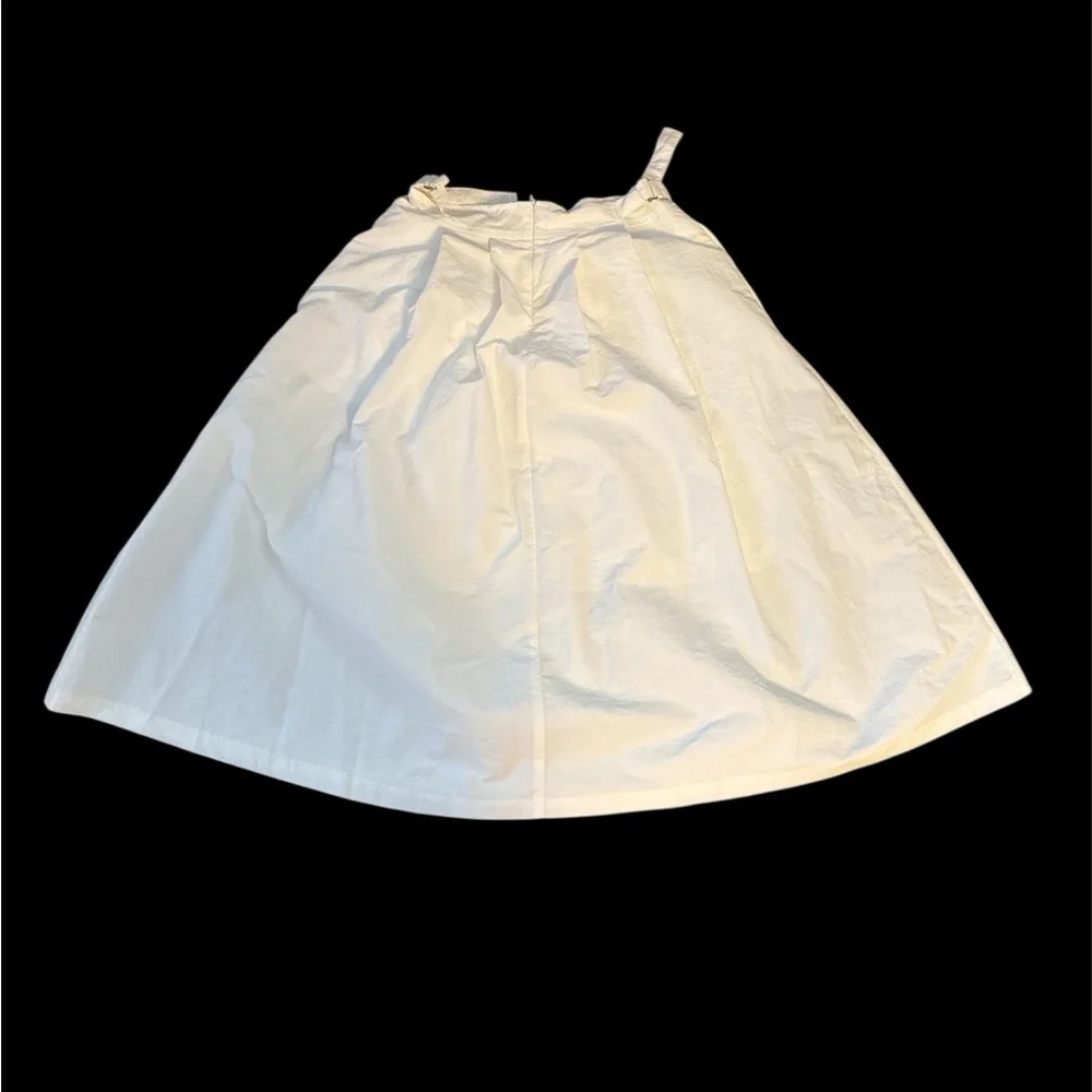 Women's midi NYLON boat flare-skirt - Picture 2 of 5